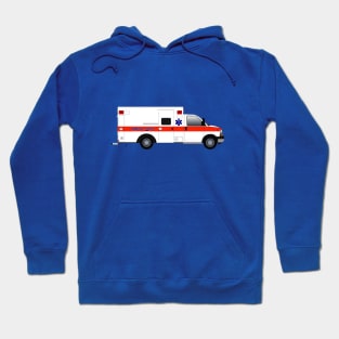 White Type III ambulance Hoodie